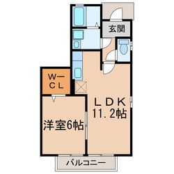 グレースコート主税Ｂ・Ｃの物件間取画像